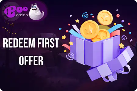 Boo Casino Canada Redeem First Offer