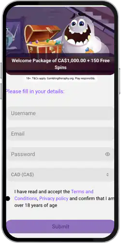 Boo Casino Register