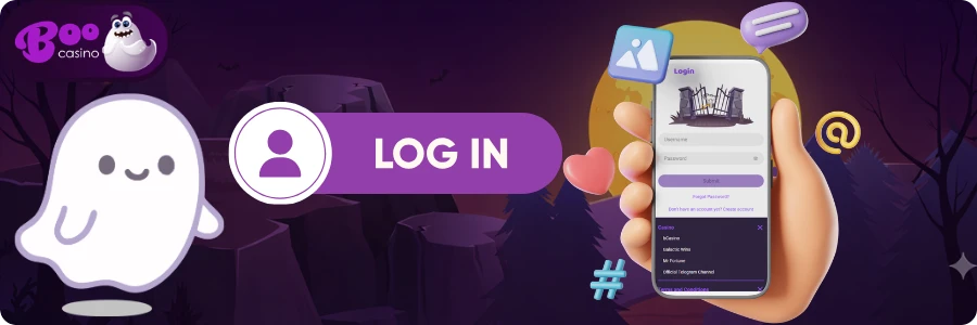 Boocasino puts you in the lobby
