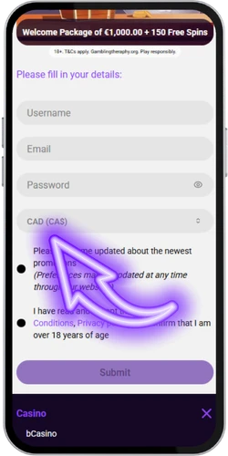 Boocasino choose CAD