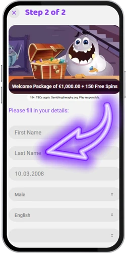 Boocasino personal datails