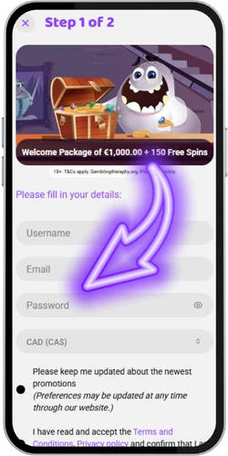 Boocasino password